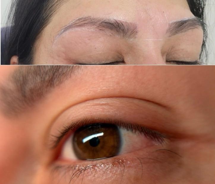 Lashlifting + laminado de ceja después